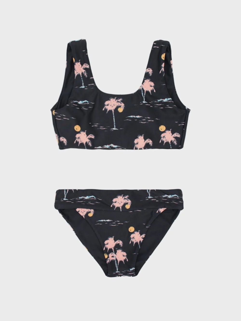 Feather 4 Arrow Island Hopper Reversible Bikini Swimsuit Aloha Nights size 12